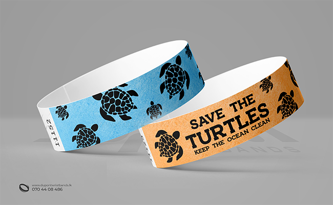 save turules event paper hand bands
